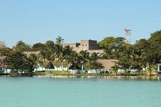 San Felipe Fort in Bacalar